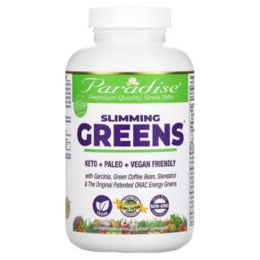 Paradise Herbs Slimming Greens 120 viên 601944778743