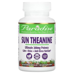 Paradise Herbs Sun Theanine 200 mg 90 viên 601944778941