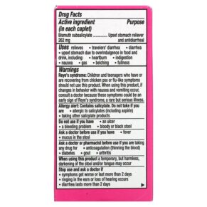 Pepto Bismol Pepto Bismol 40 Caplets 301490039915