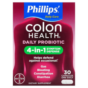 Phillips Colon Health Daily Probiotic Supplement 30 viên 312843534308