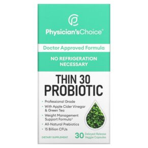 Physician's Choice Thin 30 Probiotic 15 Billion 30 Delayed-Release viên 854226008186