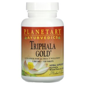 Planetary Herbals Ayurvedics Triphala Gold 1.000 mg 120 viên 021078106333