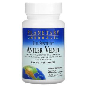 Planetary Herbals Full Spectrum Antler Velvet 250 mg 60 viên 021078104544