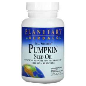 Planetary Herbals Full Spectrum Pumpkin Seed Oil 1.000 mg 90 viên 021078104223