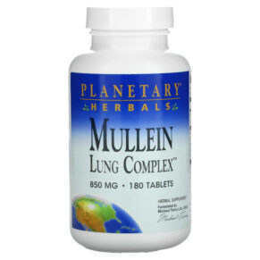 Planetary Herbals Mullein Lung Complex 850 mg 180 viên 021078101062