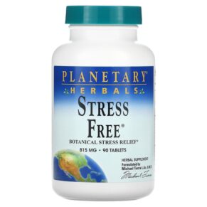 Planetary Herbals Stress Free Botanical Stress Relief 815 mg 90 viên 021078101055