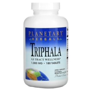 Planetary Herbals Triphala GI Tract Wellness 1.000 mg 180 viên 021078100669