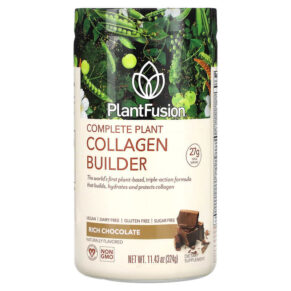 PlantFusion Complete Plant Collagen Builder Rich Chocolate 11.43 oz (324 g) 890985001310