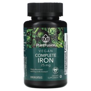 PlantFusion Vegan Complete Iron 25 mg 90 viên 840052400126