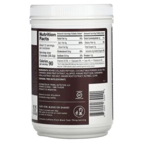 Primal Kitchen Collagen Keto Latte Chai Tea 8.55 oz (242.4 g) 850004639290