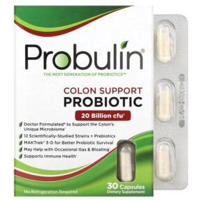 Probulin Colon Support Probiotic 20 Billion CFU 30 viên 855757003602