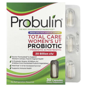 Probulin Total Care Women’s UT Probiotic 20 Billion CFU 30 viên 855757003534