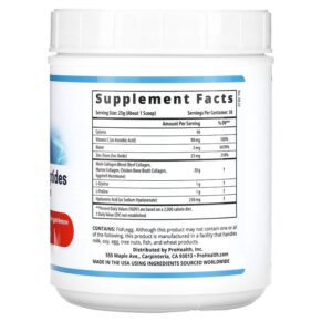 ProHealth Longevity Longevity Collagen Peptides Unflavored 1.52 lbs (690 g) 850030779397