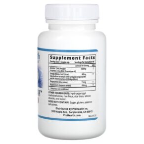ProHealth Longevity Think Clear 60 Veggie Caps 850023410269