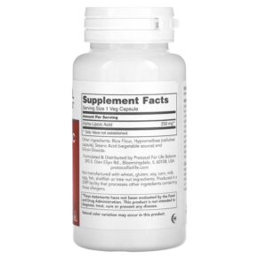 Protocol for Life Balance Alpha-Lipoic Acid 250 mg 90 Veg Capsules 707359130425