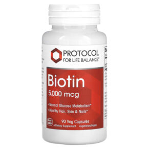 Protocol for Life Balance Biotin 5.000 mcg 90 viên 707359104716