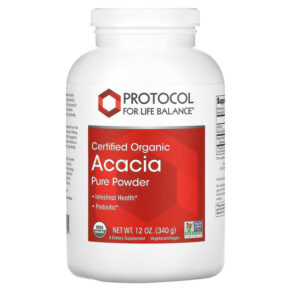Protocol for Life Balance Certified Organic Acacia Pure Powder 12 oz (340 g) 707359159051