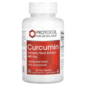 Protocol for Life Balance Curcumin Turmeric Root Extract 665 mg 60 viên 707359146389