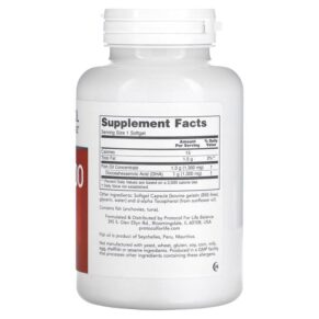 Protocol for Life Balance DHA-100 Extra Strength 1.000 mg 90 Softgels 3 Protocol for Life Balance DHA-100 Extra Strength 1.000 mg 90 Softgels 707359116146