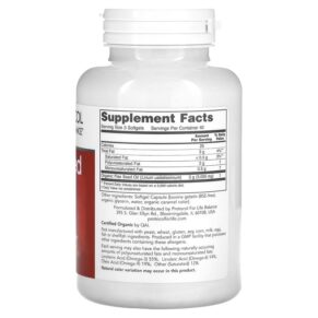 Protocol for Life Balance Flax Seed Oil 1.000 mg 120 Softgels 707359117709