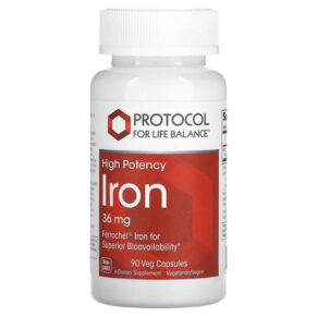 Protocol for Life Balance Iron High Potency 36 mg 90 viên 707359114449