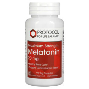Protocol for Life Balance Melatonin Maximum Strength 20 mg 90 viên 707359135581