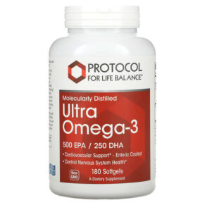 Protocol for Life Balance Molecularly Distilled Ultra Omega-3 500 EPA/250 DHA 180 viên 707359116627