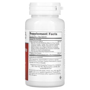 Protocol for Life Balance Mycel Immune Plus 90 Veg Capsules 707359130555