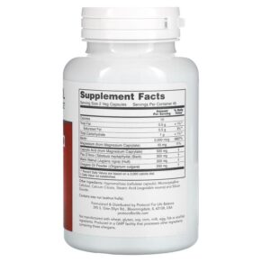 Protocol for Life Balance OrthoFlora Yeast Support 90 Veg Capsules 707359133082