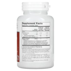 Protocol for Life Balance Chewable Probiotic For Children and Adults 2 Billion 90 Chewables 707359129368