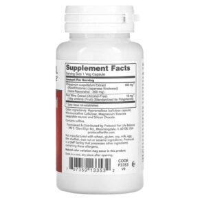 Protocol for Life Balance Resveratrol 200 mg 60 Veg Capsules 707359133532