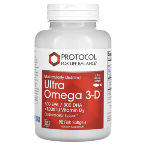 Protocol for Life Balance Ultra Omega 3-D 90 Fish viên 707359116634