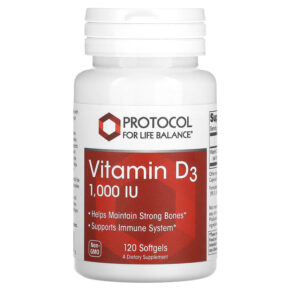Protocol for Life Balance Vitamin D3 1.000 IU 120 viên 707359103658