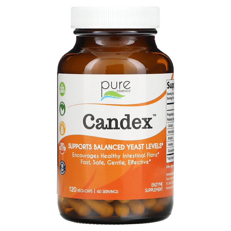 Pure Essence Candex 120 Vegi-Caps 1 Pure Essence Candex 120 viên 659670009020