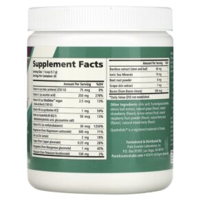 Pure Essence Ionic-Fizz Magnesium Plus Mixed Berry 12.06 oz (342 g) 659670031090