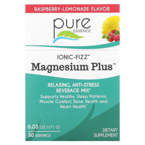 Pure Essence Ionic-Fizz Magnesium Plus Raspberry Lemonade 30 gói 0.2 oz (5.7 g) 659670031120