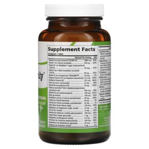 Pure Essence One 'n' Only Whole Food Based Multivitamin 90 Tablets 659670011054