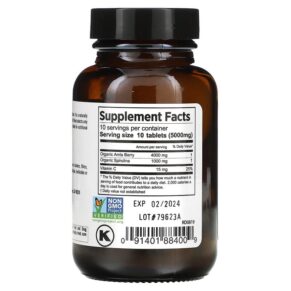 Pure Planet Organic Amla Plus 500 mg 100 Tablets 3 Pure Planet Organic Amla Plus 500 mg 100 Tablets 091401884009