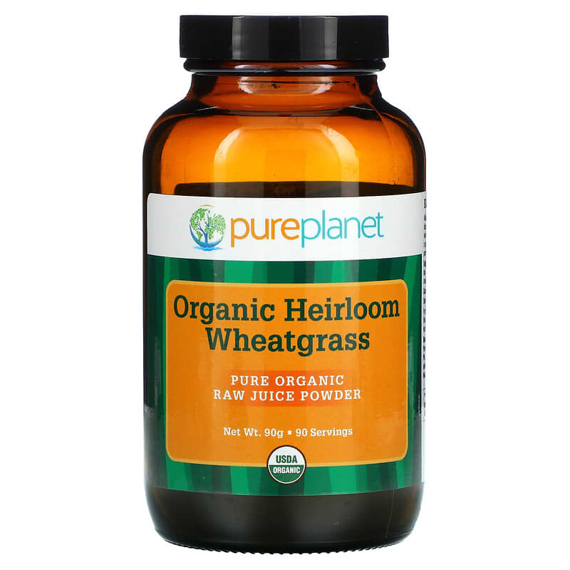 Pure Planet Organic Heirloom Wheatgrass 90 g 1 Pure Planet Organic Heirloom Wheatgrass 90 g 764934526882