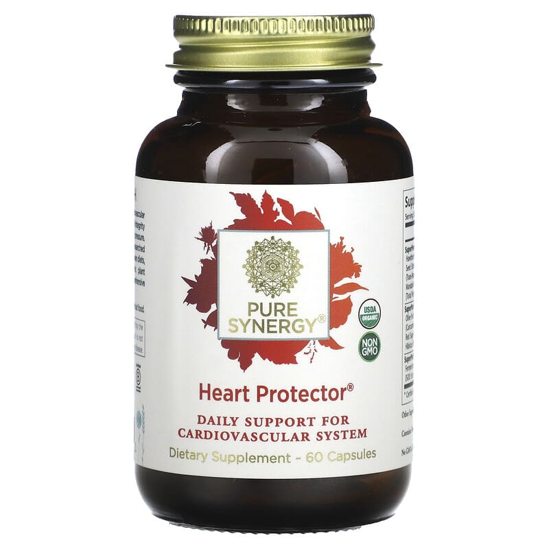 Pure Synergy Heart Protector 60 Capsules 1 Pure Synergy Heart Protector 60 viên 852971004651