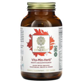 Pure Synergy Vita-Min-Herb Men's Multivitamin 120 viên 852971004309