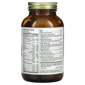 Pure Synergy Vita-Min-Herb Women's Multivitamin 120 Tablets 852971004316