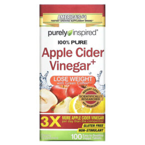 Purely Inspired Apple Cider Vinegar+ 100 Easy-to-Swallow viên 631656608526
