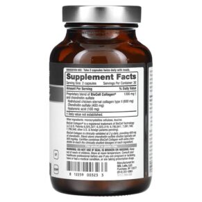 Quality of Life Labs Cartiflex with Collagen HA & Chondroitin 60 Capsules 812259003233