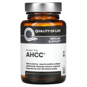 Quality of Life Labs Kinoko Pro AHCC 300 mg 60 viên 812259003394