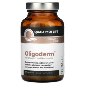 Quality of Life Labs Oligoderm + Oligonol & Niacinamide 60 viên 812259003646