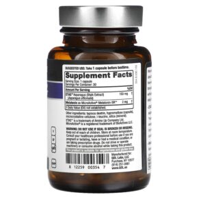 Quality of Life Labs Restwelle with ETAS and Melatonin-SR 30 Vegicaps 812259003547