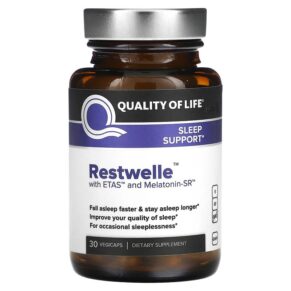 Quality of Life Labs Restwelle + ETAS & Melatonin-SR 30 viên 812259003547
