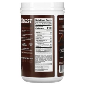 Quest Nutrition Protein Powder Chocolate Milkshake 1.6 lb (726 g) 888849008599