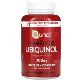 Qunol Mega CoQ10 Ubiquinol 100 mg 60 viên 898440001288